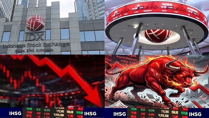 Indeks Harga Saham Gabungan (IHSG) Bursa Efek Indonesia (BEI) dibuka menguat sebelum bergerak ke zona negatif hingga penutupan perdagangan pada Kamis (10/9/2026). (Foto: Istimewa)
