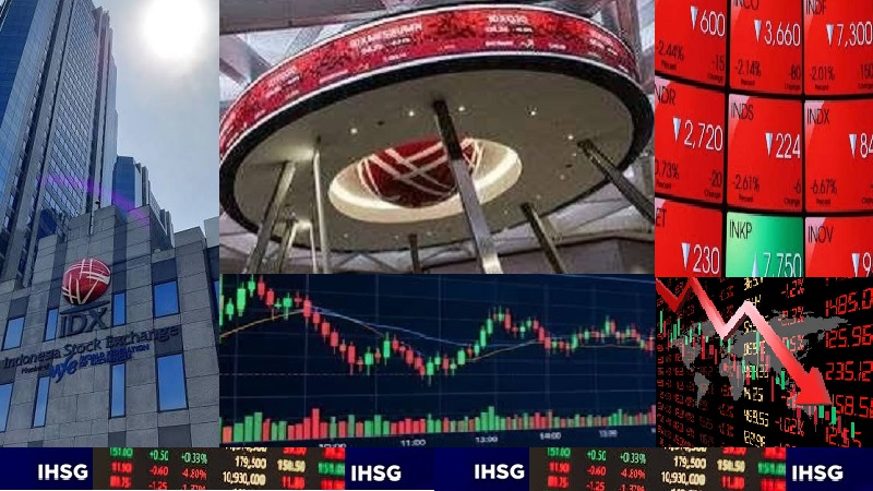 Indeks Harga Saham Gabungan (IHSG) Bursa Efek Indonesia (BEI) kembali terperosok ke zona merah pada penutupan perdagangan Selasa (15/9/2026). 