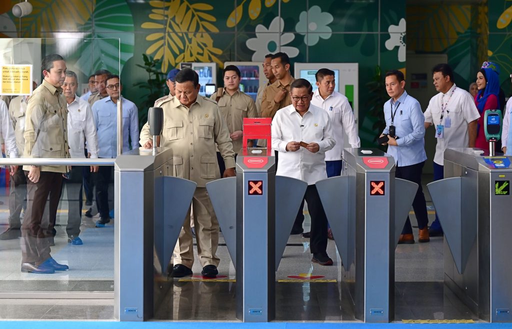 Presiden Prabowo Resmikan LRT Kelapa Gading–Manggarai, Perkuat Simpul Transportasi Terpadu Jakarta