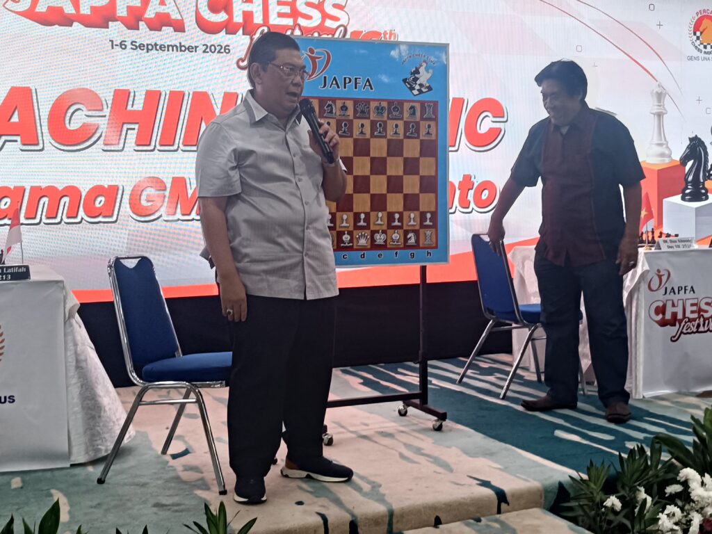 JAPFA Chess Festival 2026: Unggul Tie-break Tipis atas Juara Bertahan IM Fabian Glen, IM Gilbert Elroy Rebut Juara Kategori Open